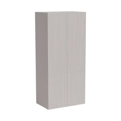 Guardaroba 2 ante Caiazzo, 90x56 h199 cm, Beige