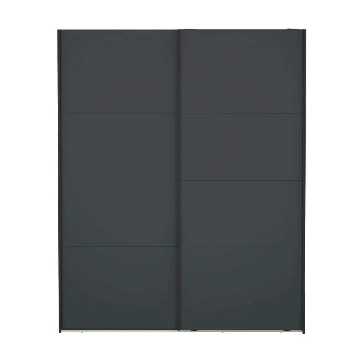 Guardaroba 2 ante grigio ante scorrevoli 178x220h cm - Gomer