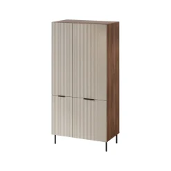 Guardaroba 2 ante Intelvi, 90x52 h185 cm, Beige