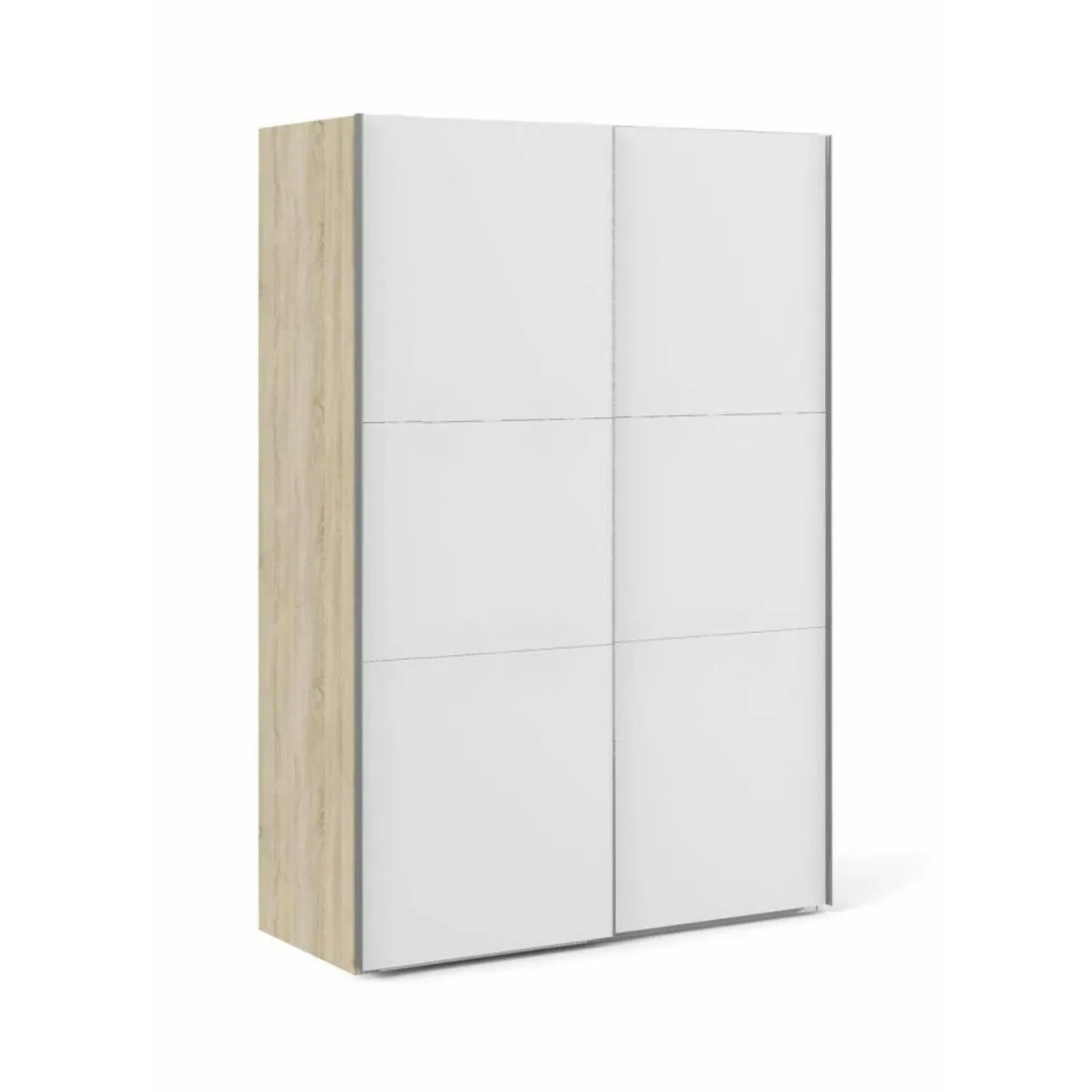 Guardaroba 2 ante quercia e bianco 182x201h cm - Accadia