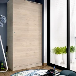 Guardaroba 2 ante rovere 120x204h cm - Alyson