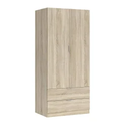 Guardaroba 2 ante rovere 81x180h cm - Appadu