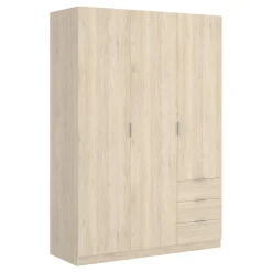 Guardaroba 3 ante rovere 121x184h cm - Astru