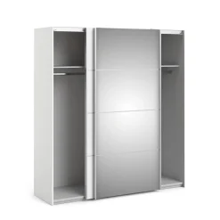 Guardaroba ante scorrevoli bianco lucido 182x220h cm - Badesse