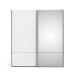 Guardaroba ante scorrevoli bianco lucido 182x220h cm - Badesse