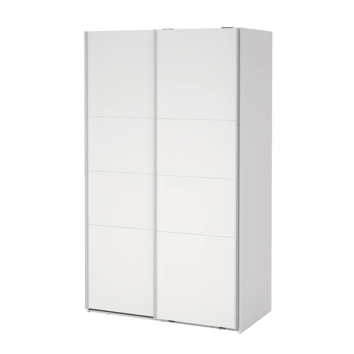Guardaroba con appendiabiti bianco 118x200h cm - Elen
