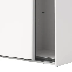 Guardaroba con appendiabiti bianco 118x200h cm - Elen
