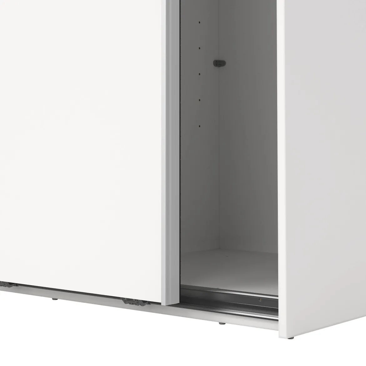 Guardaroba con appendiabiti bianco 118x200h cm - Elen
