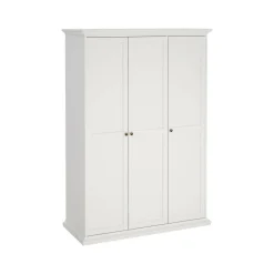 Guardaroba con appendiabiti bianco 138x200h cm - Dolor