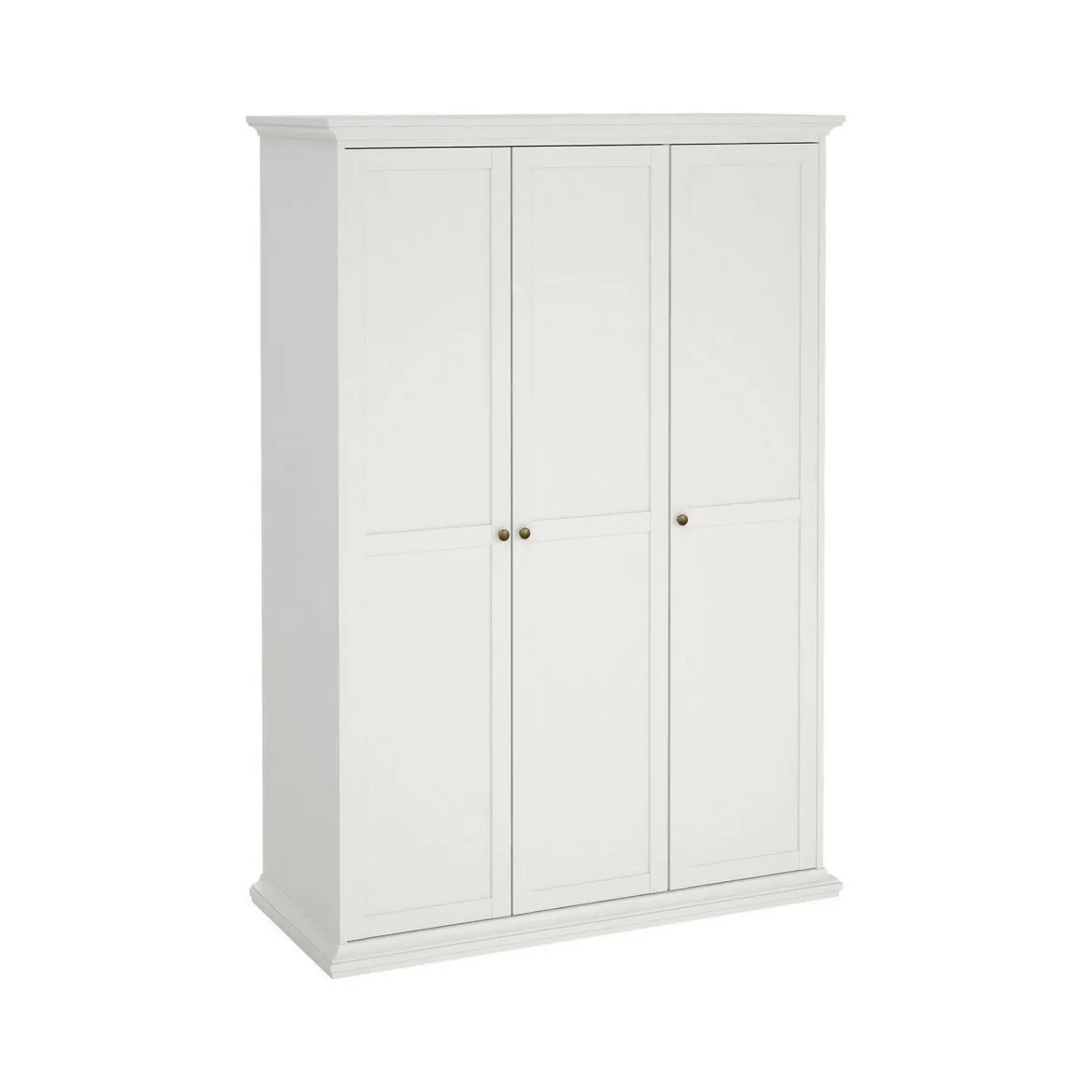 Guardaroba con appendiabiti bianco 138x200h cm - Dolor