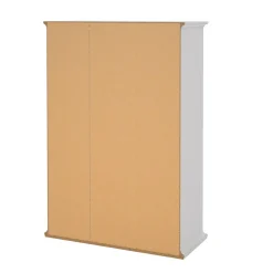Guardaroba con appendiabiti bianco 138x200h cm - Dolor