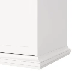 Guardaroba con appendiabiti bianco 138x200h cm - Dolor