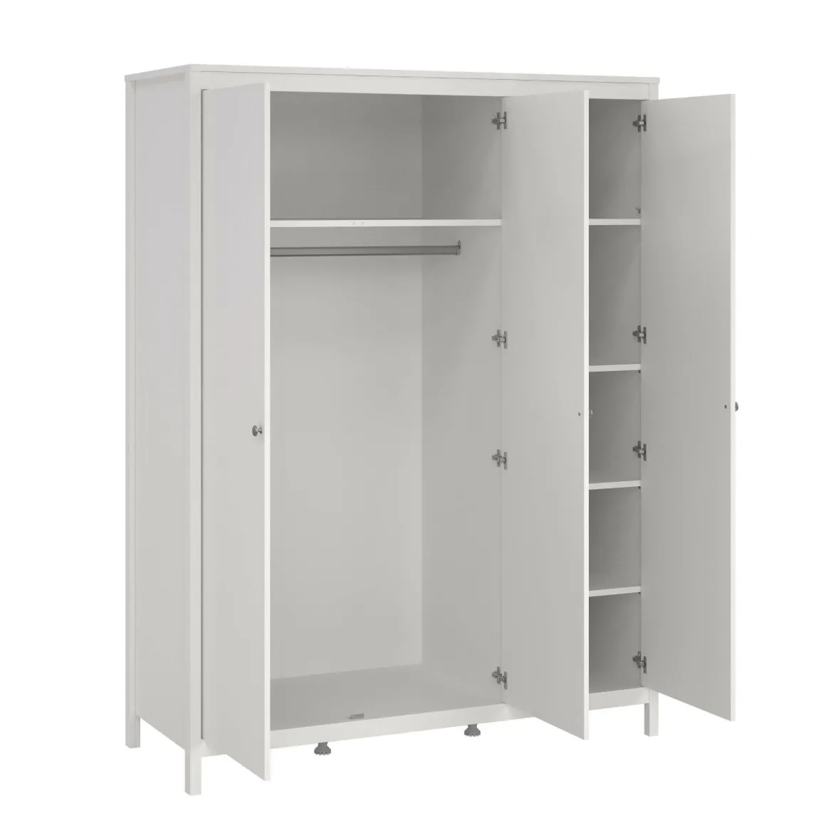 Guardaroba con appendiabiti bianco 150x199h cm - Conti