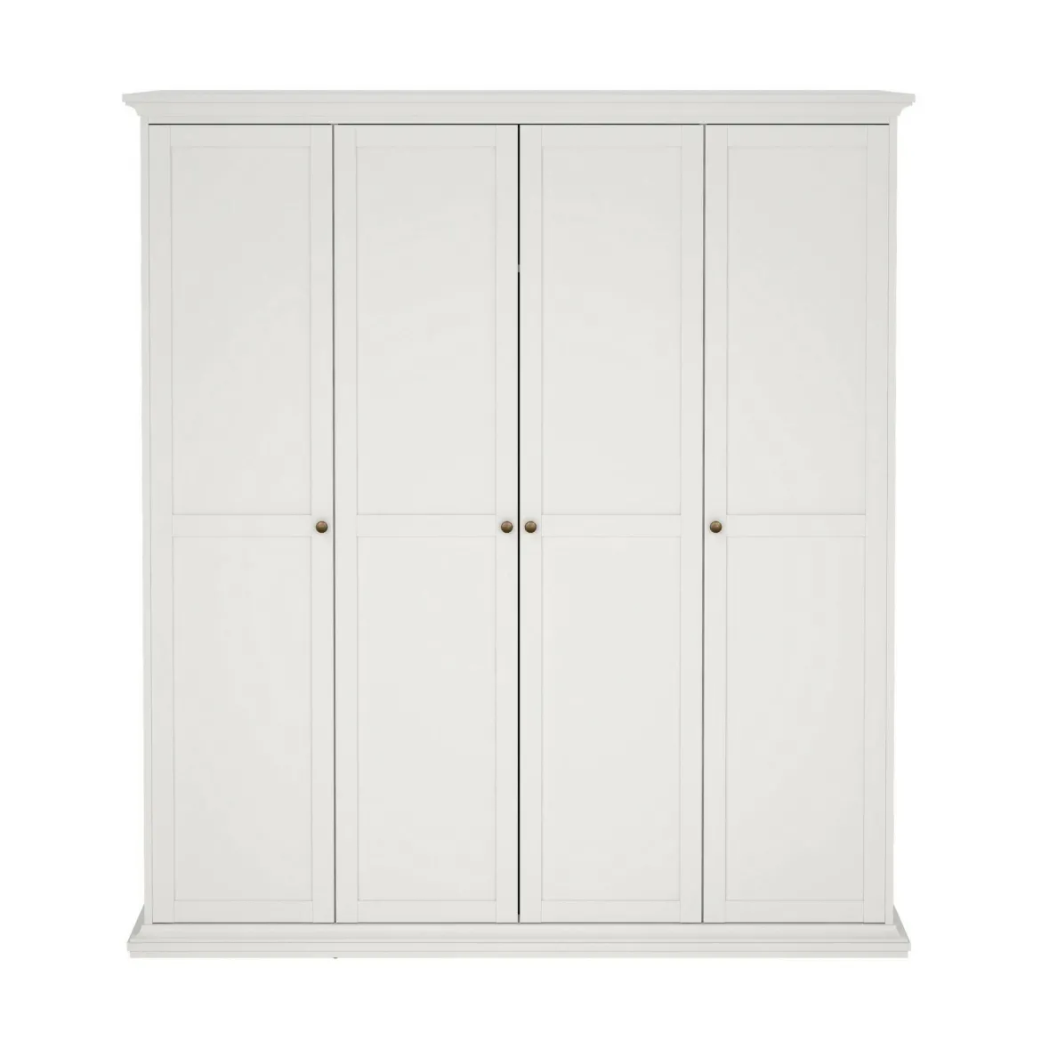 Guardaroba con appendiabiti bianco 181x200h cm - Ayas