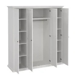 Guardaroba con appendiabiti bianco 181x200h cm - Ayas