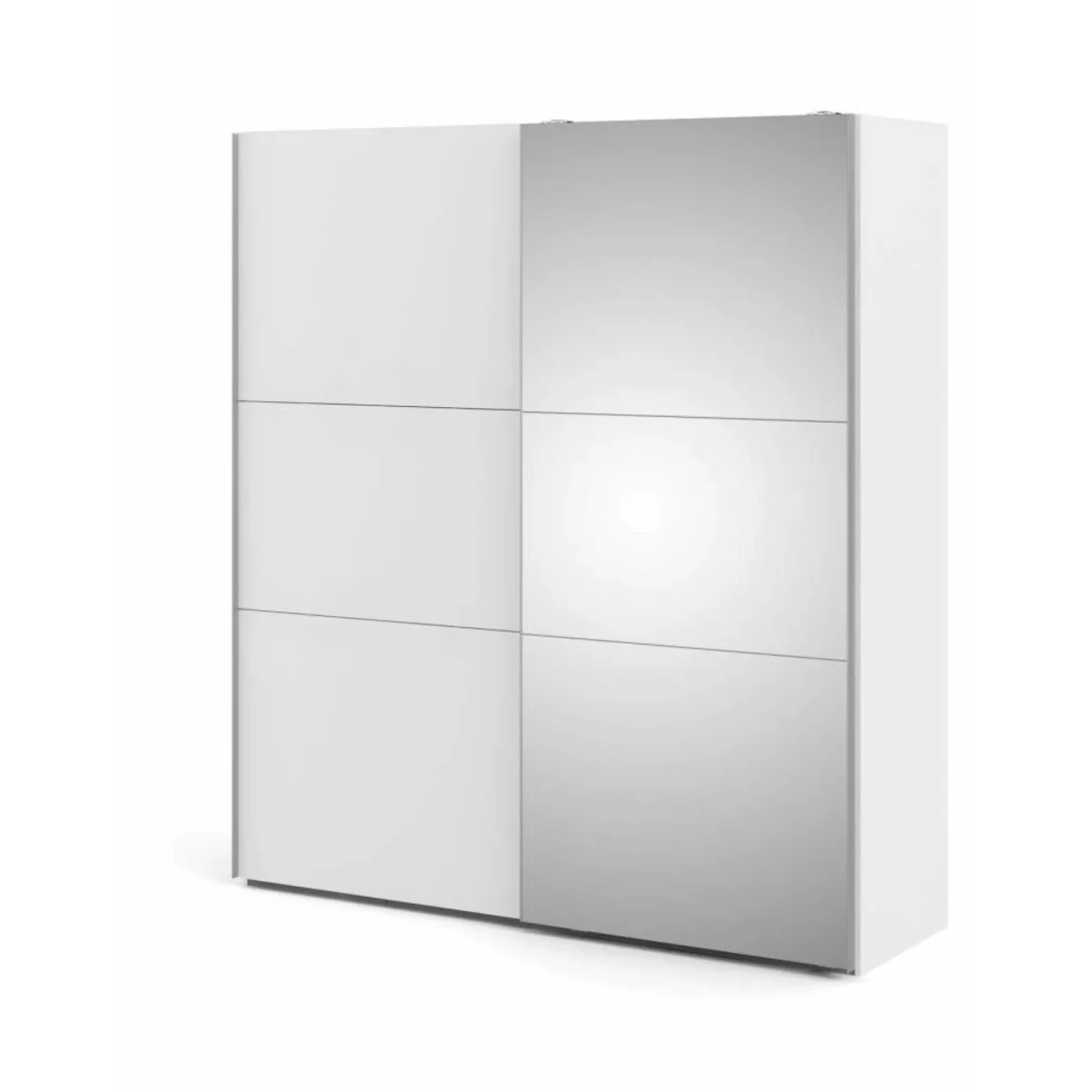 Guardaroba con appendiabiti bianco 200x205h cm - Amalio