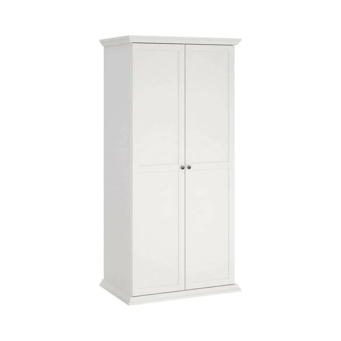 Guardaroba con appendiabiti bianco 95x200h cm - Darby
