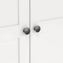 Guardaroba con appendiabiti bianco 95x200h cm - Darby