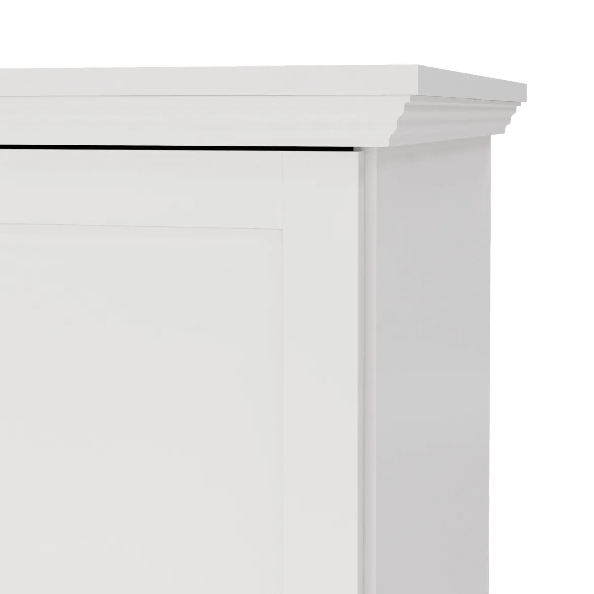Guardaroba con appendiabiti bianco 95x200h cm - Darby