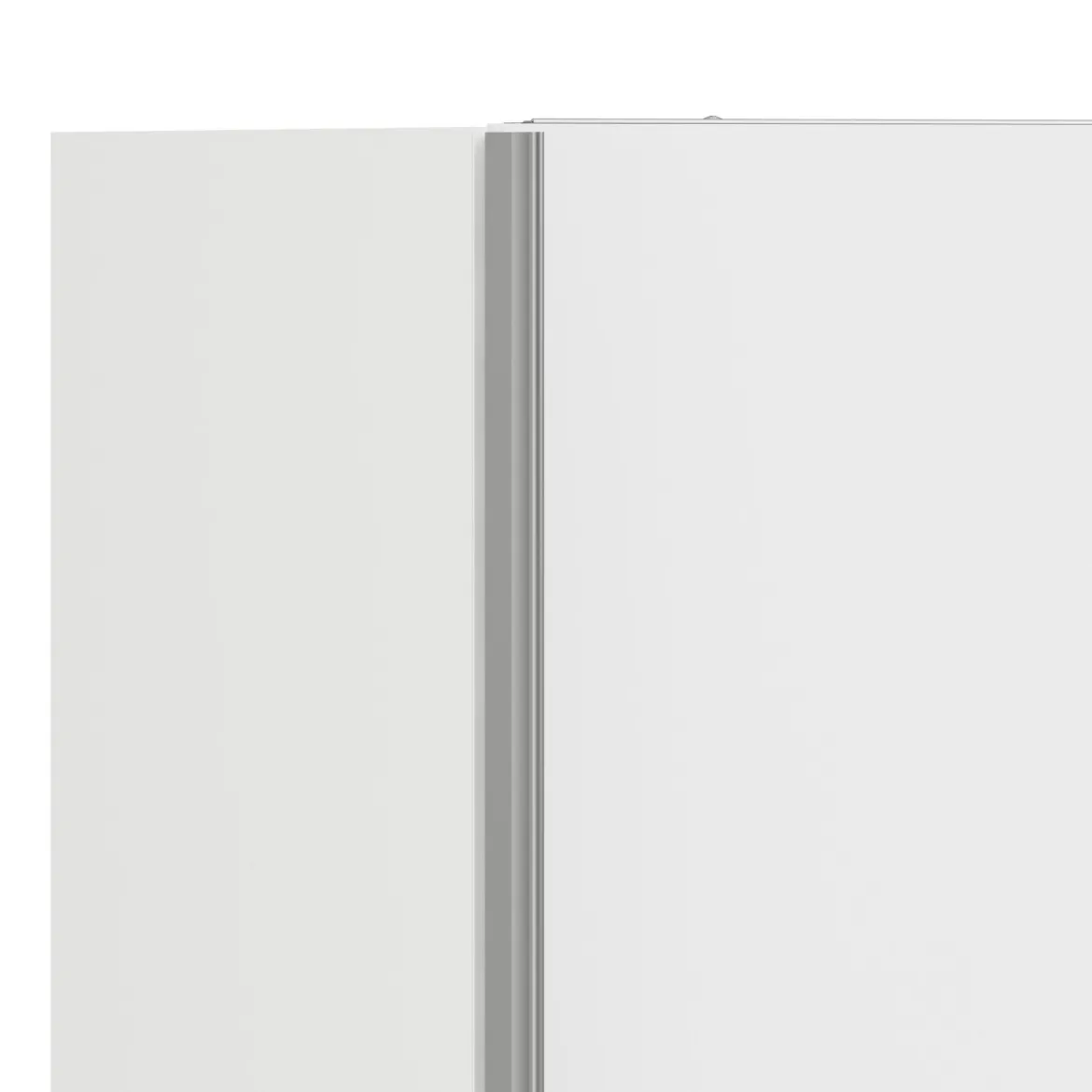 Guardaroba con appendiabiti bianco e quercia 242x201h cm - Acerno