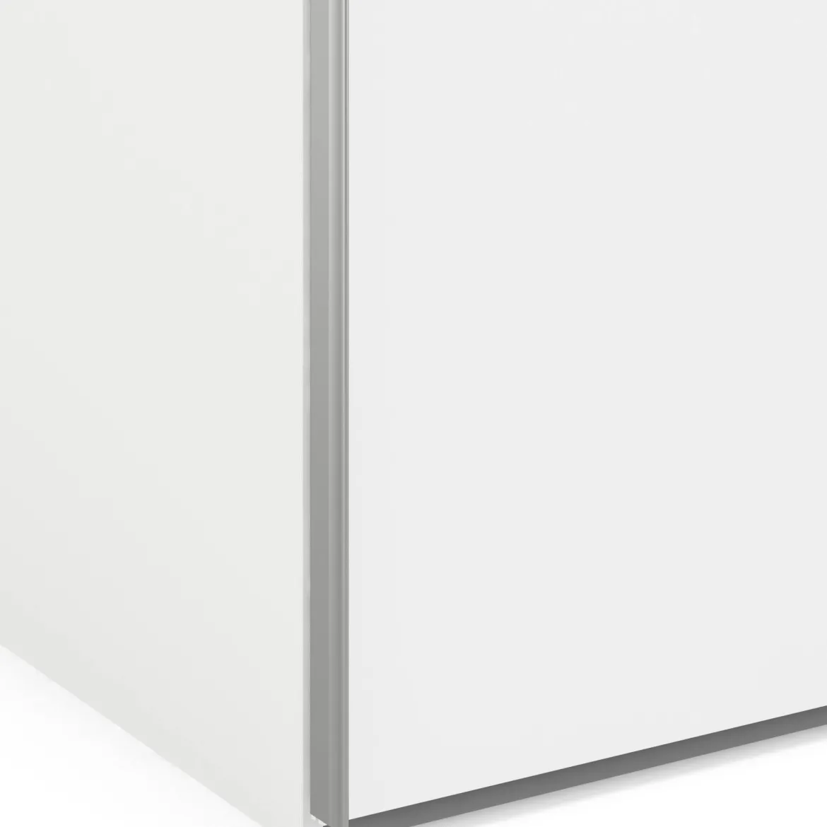 Guardaroba con appendiabiti bianco e quercia 242x201h cm - Acerno