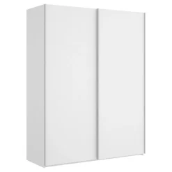 Guardaroba con appendiabiti bianco lucido 150x204h cm - Anda