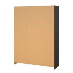 Guardaroba con appendiabiti grigio 178x220h cm - Malakas