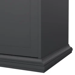 Guardaroba con appendiabiti grigio 181x200h cm - Amarena