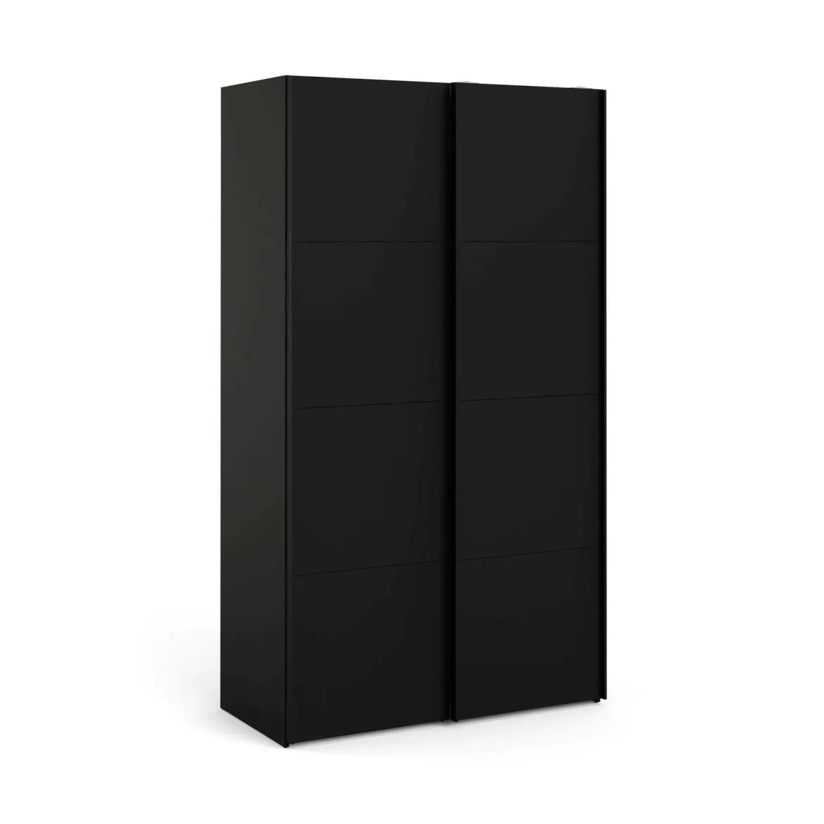Guardaroba con appendiabiti nero 150x218h cm - Alfano