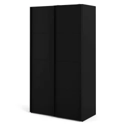 Guardaroba con appendiabiti nero 150x218h cm - Alfano