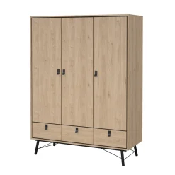 Guardaroba con appendiabiti rovere 150x200h cm - Zerbo