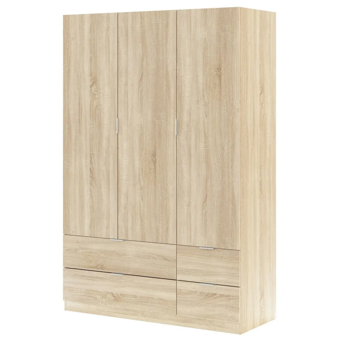 Guardaroba con appendiabiti rovere 150x200h cm - Zerbo