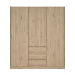 Guardaroba con appendiabiti rovere 177x200h cm - Mathieu