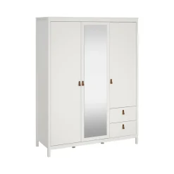 Guardaroba con cassetti bianco 150x199h cm - Rufina