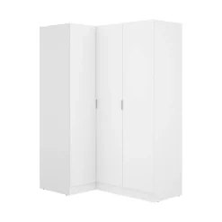Guardaroba con ripiani regolabili bianco 133x184h cm - Australia
