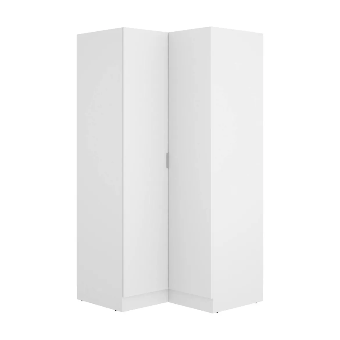 Guardaroba con ripiani regolabili bianco anticato 120x200h cm - Aristode