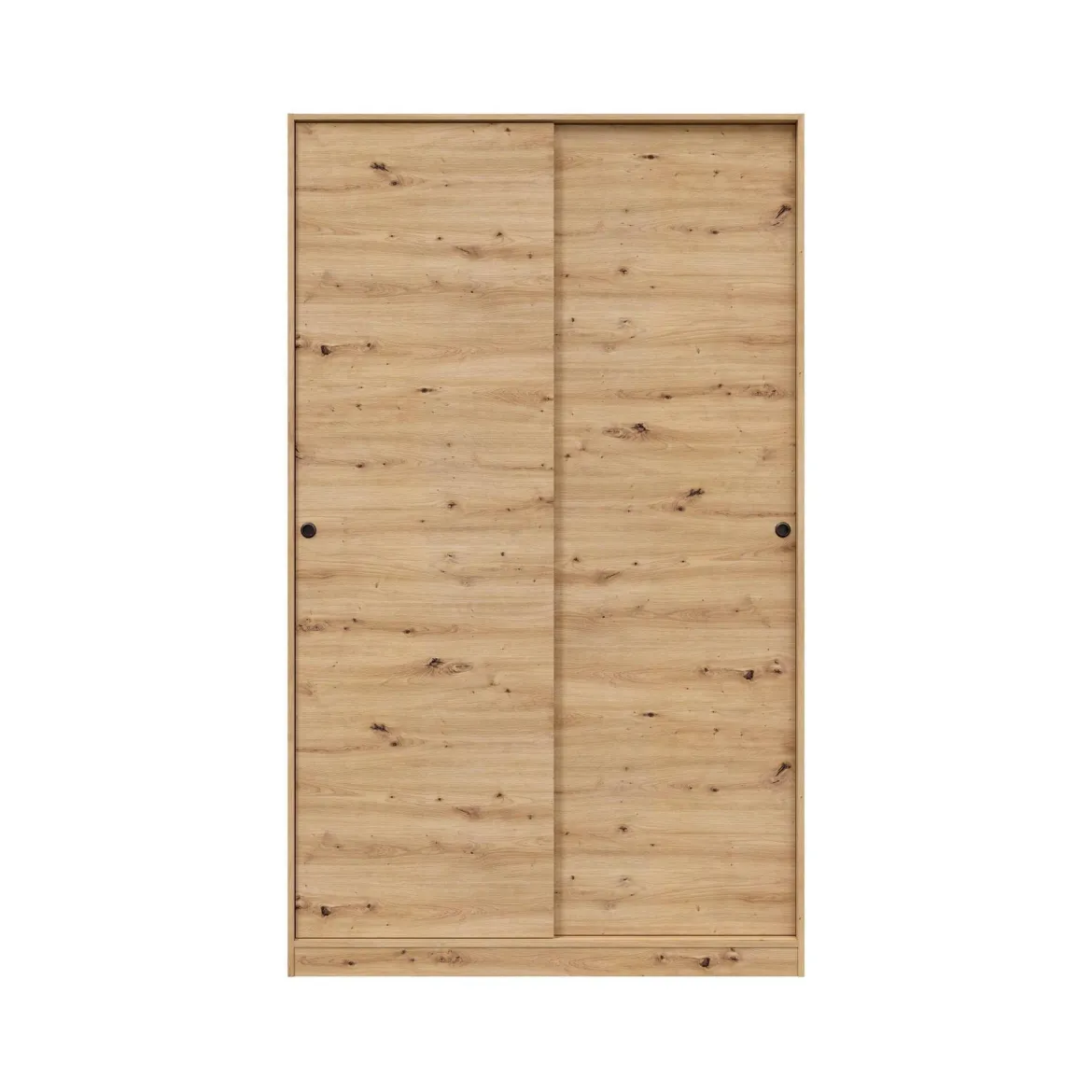 Guardaroba con ripiani regolabili rovere e antracite 160x205h cm - Arim