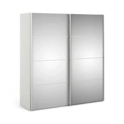 Guardaroba con specchio bianco 182x201h cm - Bema