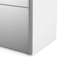 Guardaroba con specchio bianco 182x201h cm - Bema
