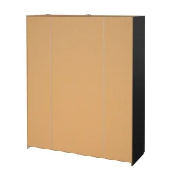Guardaroba con specchio nero 182x220h cm - Taxus