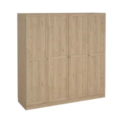 Guardaroba grande 4 ante rovere 195x200h cm - Presidenti