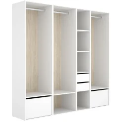 Guardaroba Grande Bianco in Legno Nobilitato