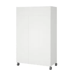 Guardaroba grande classico bianco 99x160h cm - Alfangon