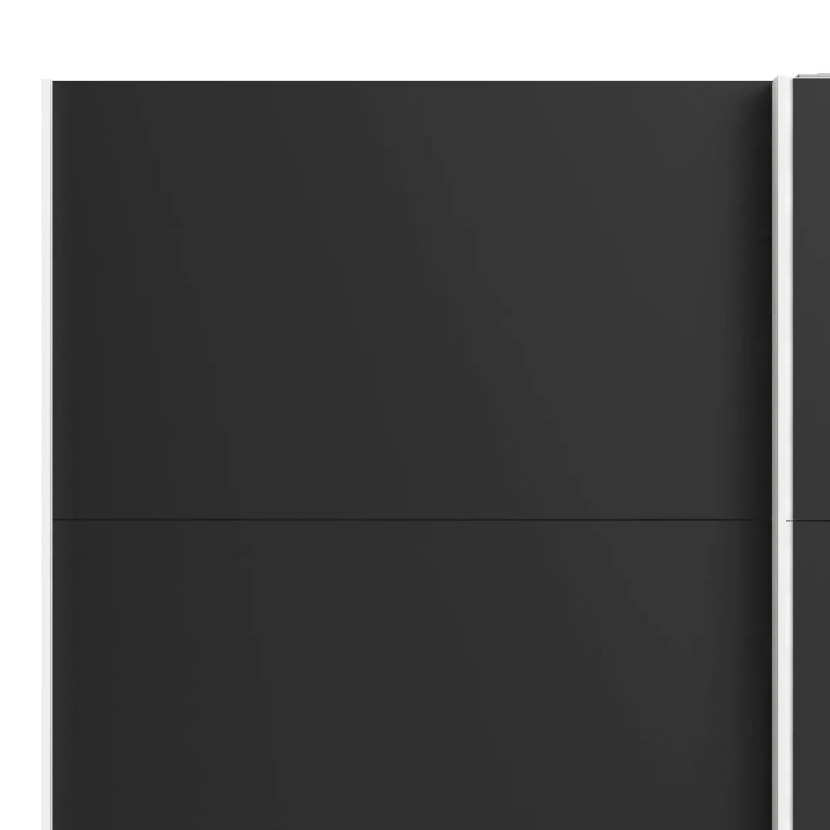 Guardaroba in legno bianco e nero 182x220h cm - Paeng