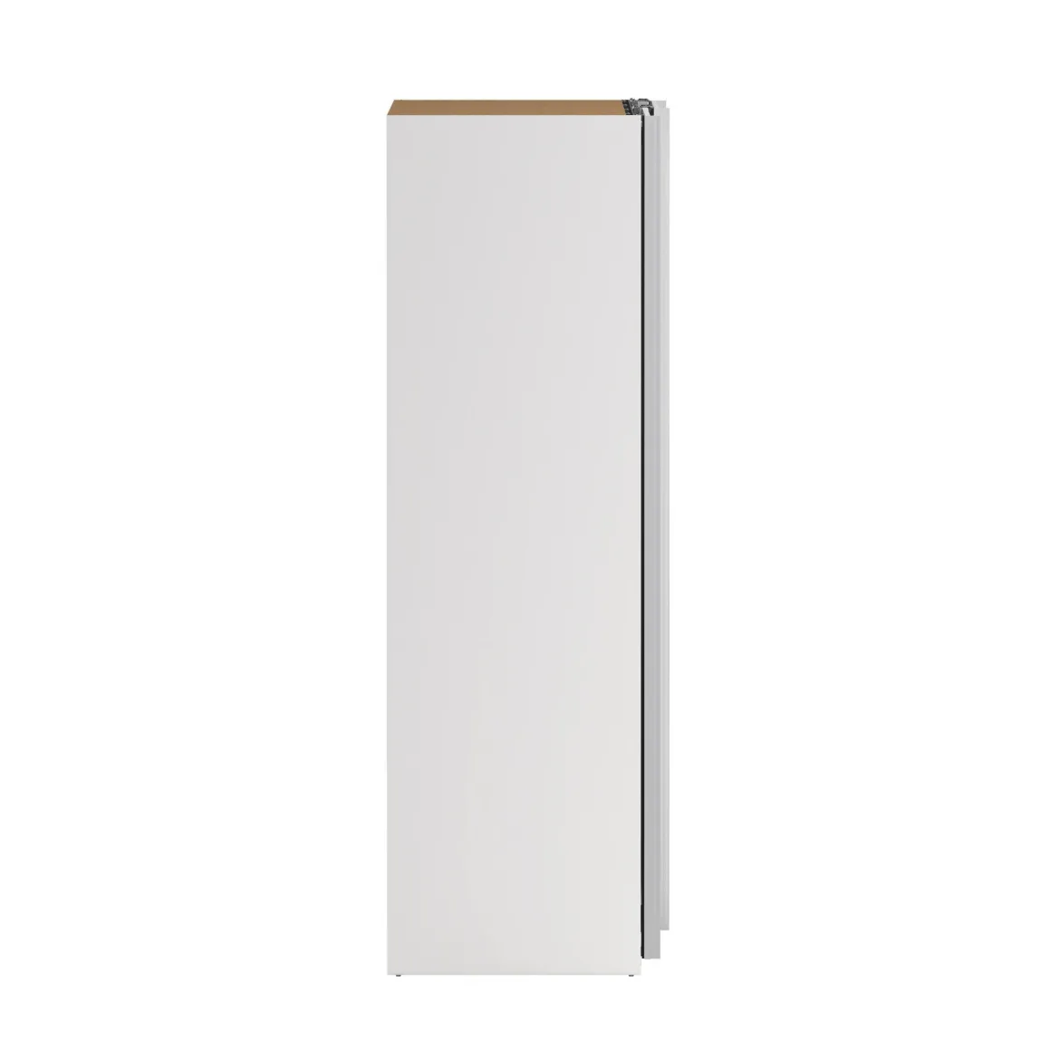 Guardaroba in legno bianco e trasparente 118x200h cm - Teheran