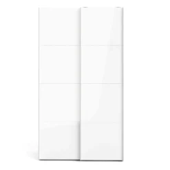 Guardaroba in legno bianco lucido 182x220h cm - Paeng