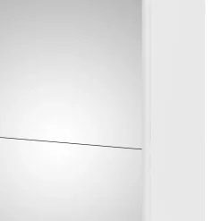 Guardaroba in legno bianco lucido 242x220h cm - Catalina