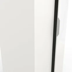 Guardaroba in legno bianco opaco 79x203h cm - Fioretta