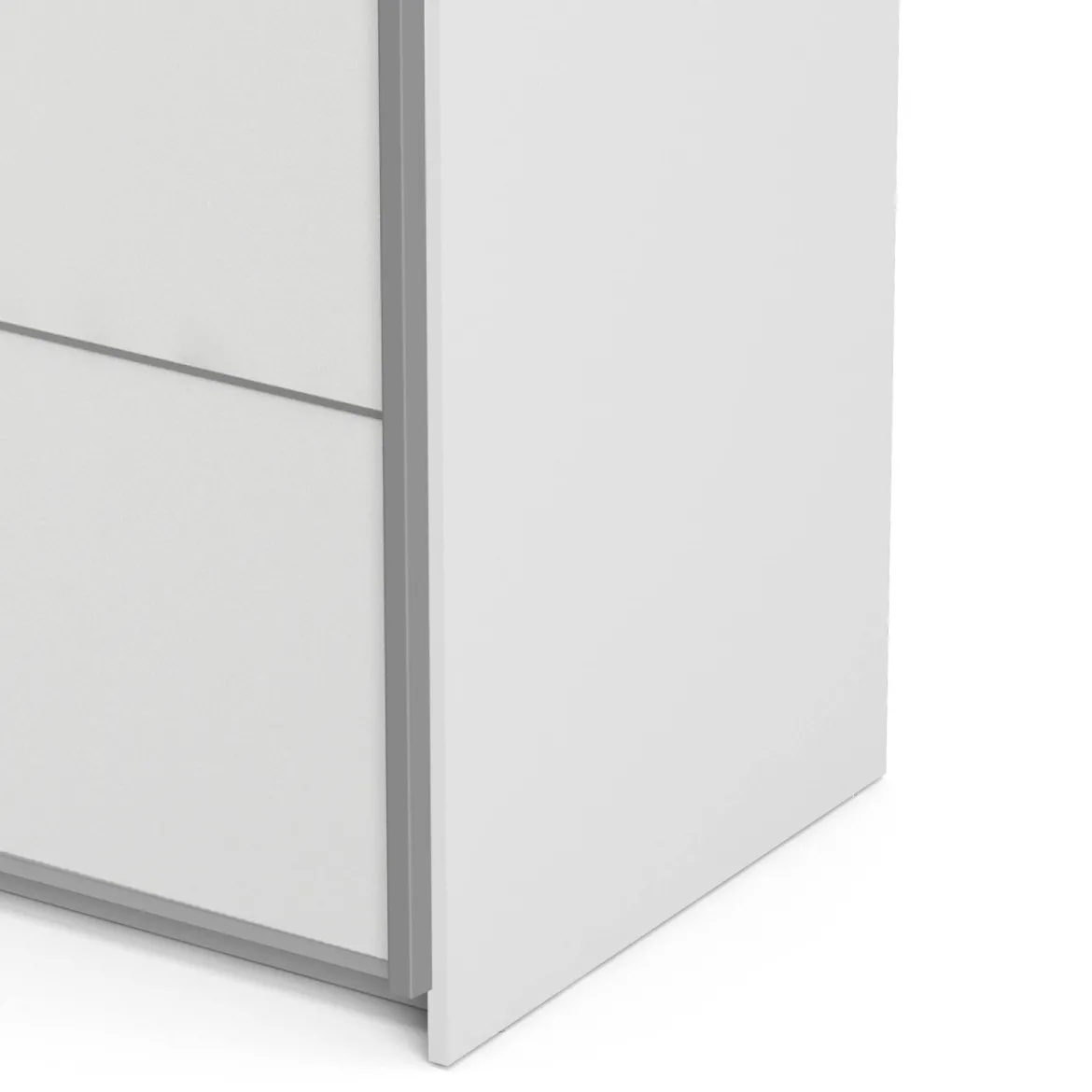 Guardaroba in legno bianco 122x201h cm - NancyWake