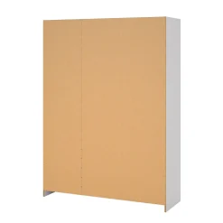 Guardaroba in legno bianco 150x218h cm - Alfano